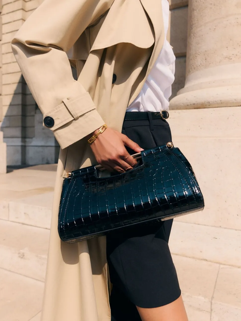 Friends Like These Grab Handle Clutch Bag
