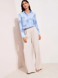 Friends Like These Long Sleeve Textured Shirt