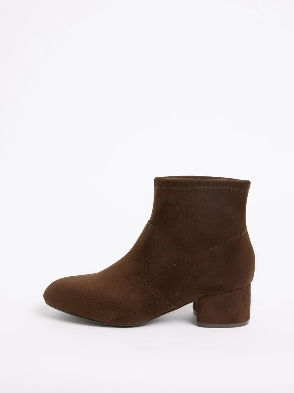 Friends Like These Low Block Heel Ankle Sock Boots