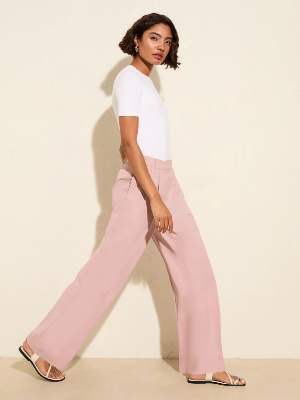 Friends Like These Premium broek met wijde pijpen en elastiek aan de achterkant