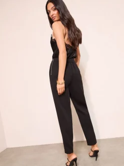 Friends Like These Stretch Twill Tapered Leg Trousers