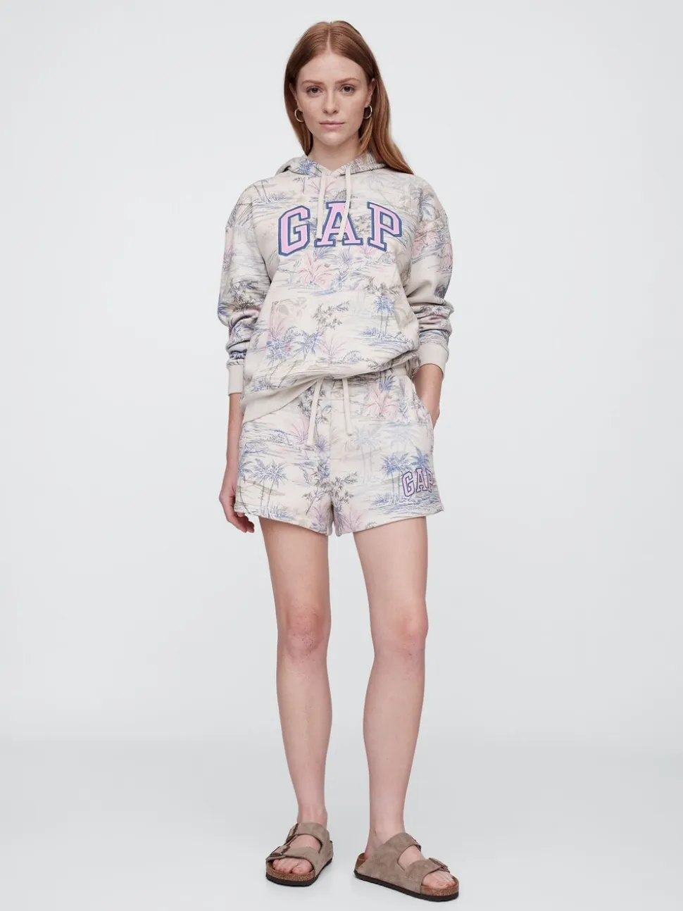 Gap - Short met logo en elastische taille