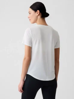 Gap Breathe T-shirt met ronde hals en korte mouwen