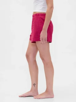 Gap Matching Family Logo Flannel Pyjama Boxer Shorts