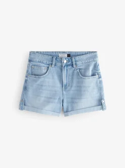 Gebleekt - Denim jongensshort