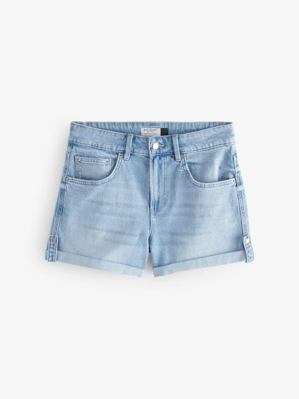 Gebleekt - Denim jongensshort
