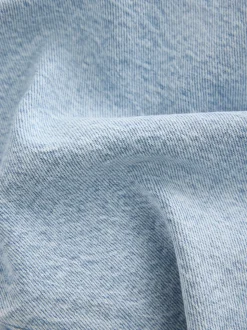 Gebleekt - Knielange Bermuda denim shorts