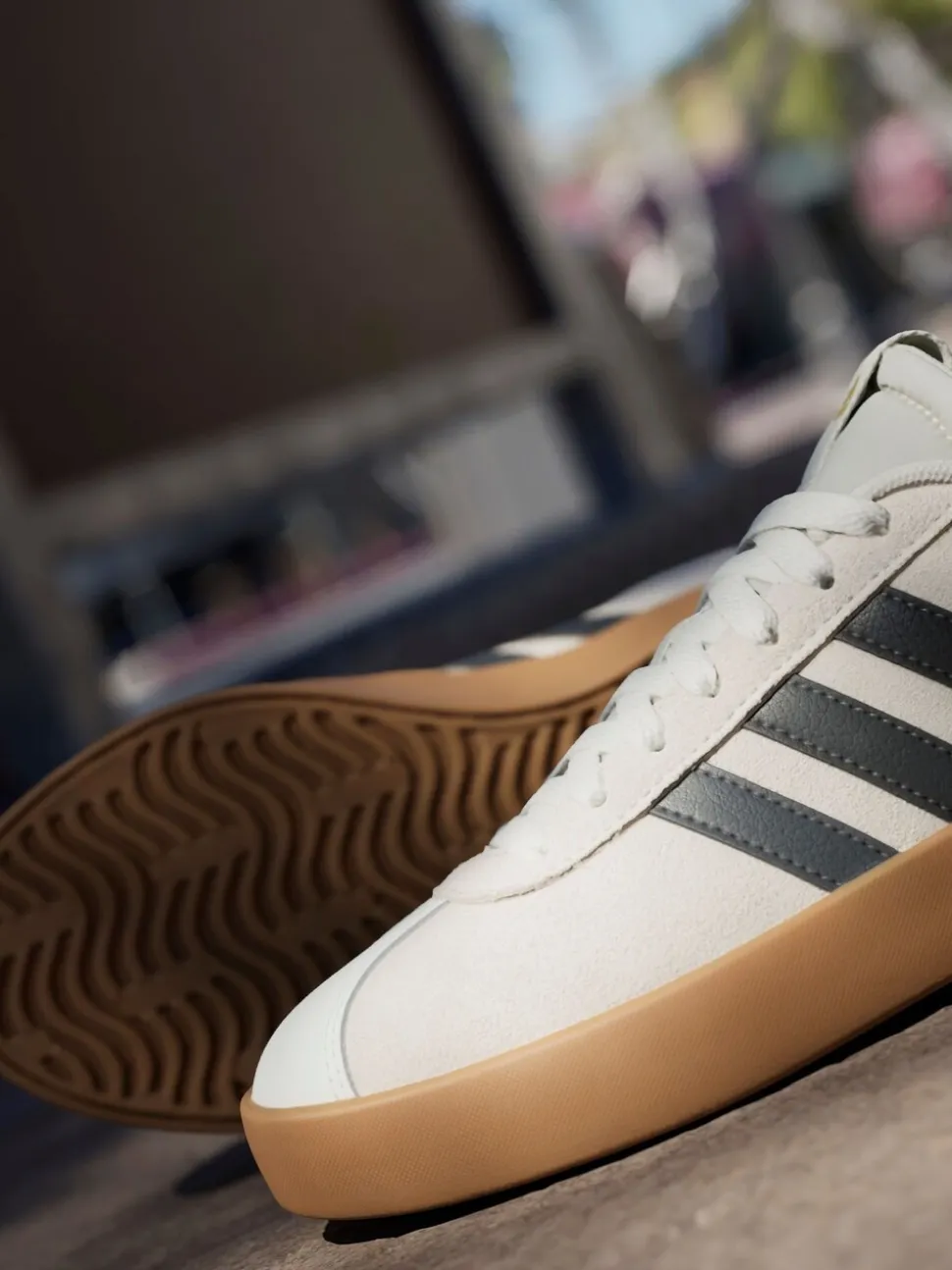 Gebroken wit - adidas - Sneakers VL Court 3.0
