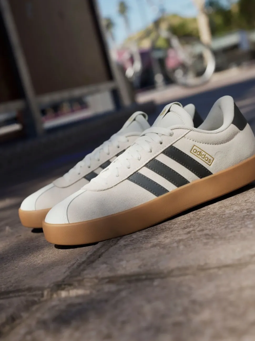Gebroken wit - adidas - Sneakers VL Court 3.0