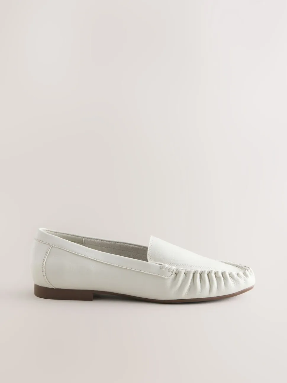 Gebroken wit - Forever Comfort® Soft Ruched Loafers
