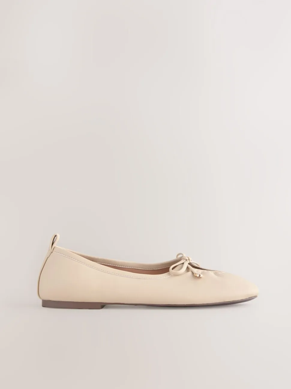 Gebroken wit - Forever Comfort® Tie Up Round Toe Ballet Flats