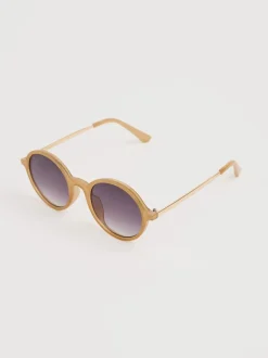 Geel - Seasalt Cornwall Cascade Round Sunglasses
