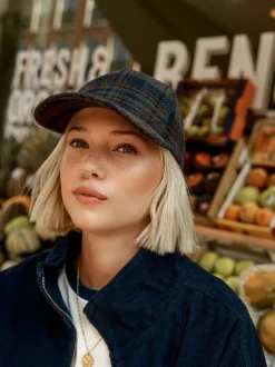 Geruit - Cap