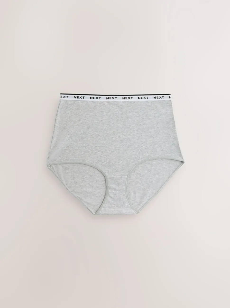 Gingham-print - 7 Katoenen slipjes met logotailleband