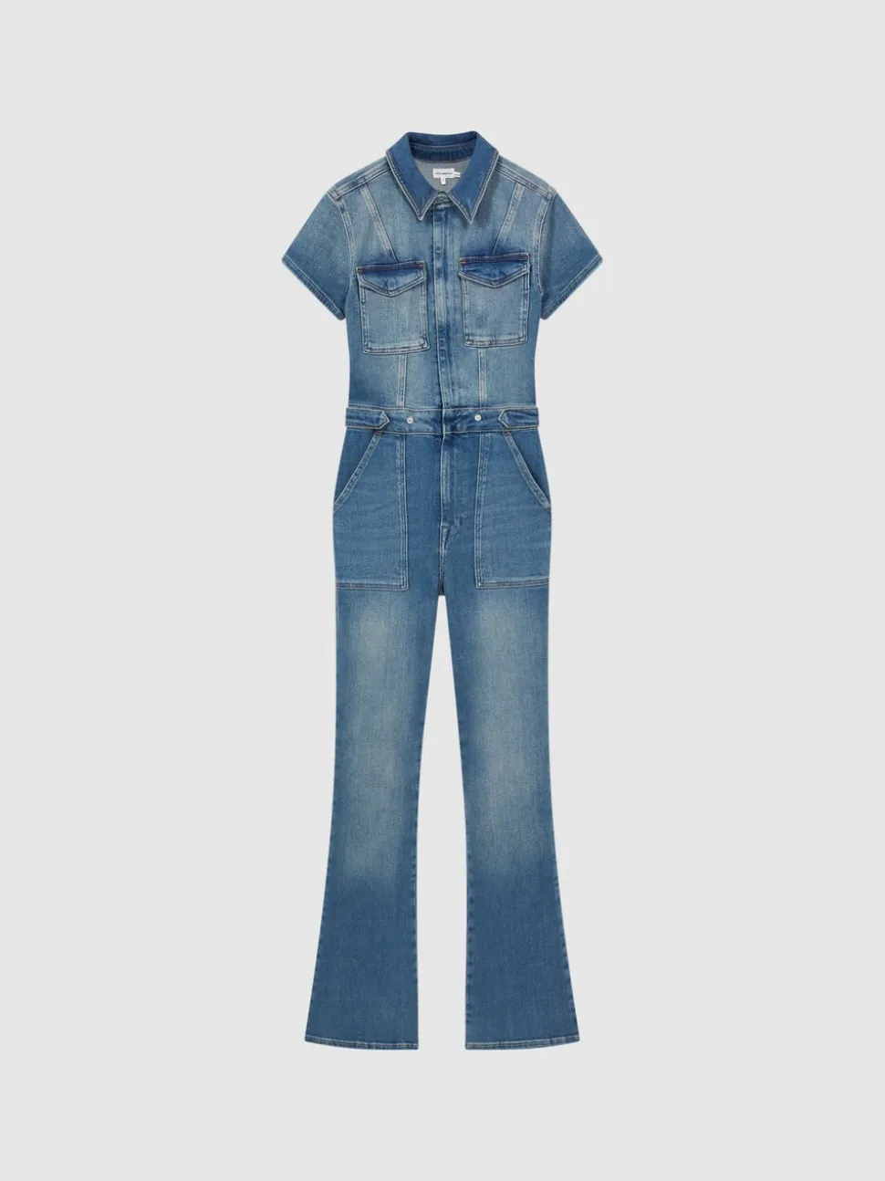 Good American bootcut jumpsuit van denim