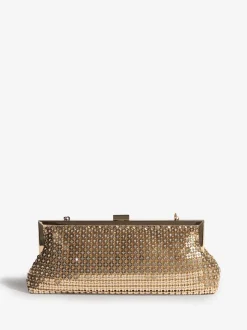 Goud - Friends Like These Chain Mail Clutch