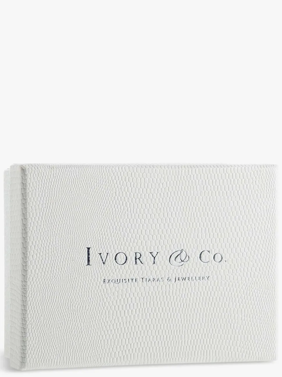 Goud - Ivory & Co - Gardenia klem met kristallen, parels en geëmailleerde bloem