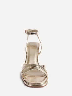 Goud - Linzi Faro Strappy Heeled Sandals