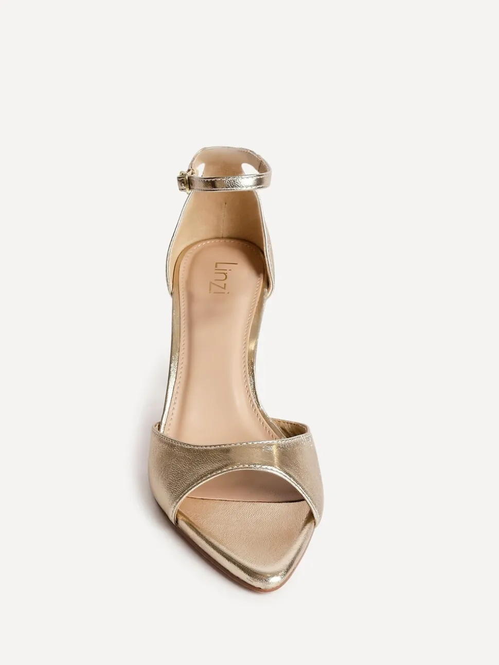 Goud - Linzi Wanted Pointed Toe Stiletto Heels