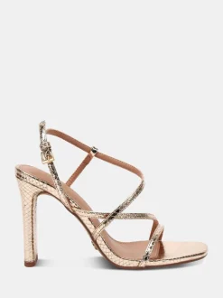 Goud - Novo MONDRIAN Strappy Heeled Sandals