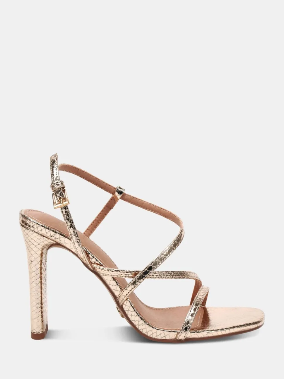 Goud - Novo MONDRIAN Strappy Heeled Sandals