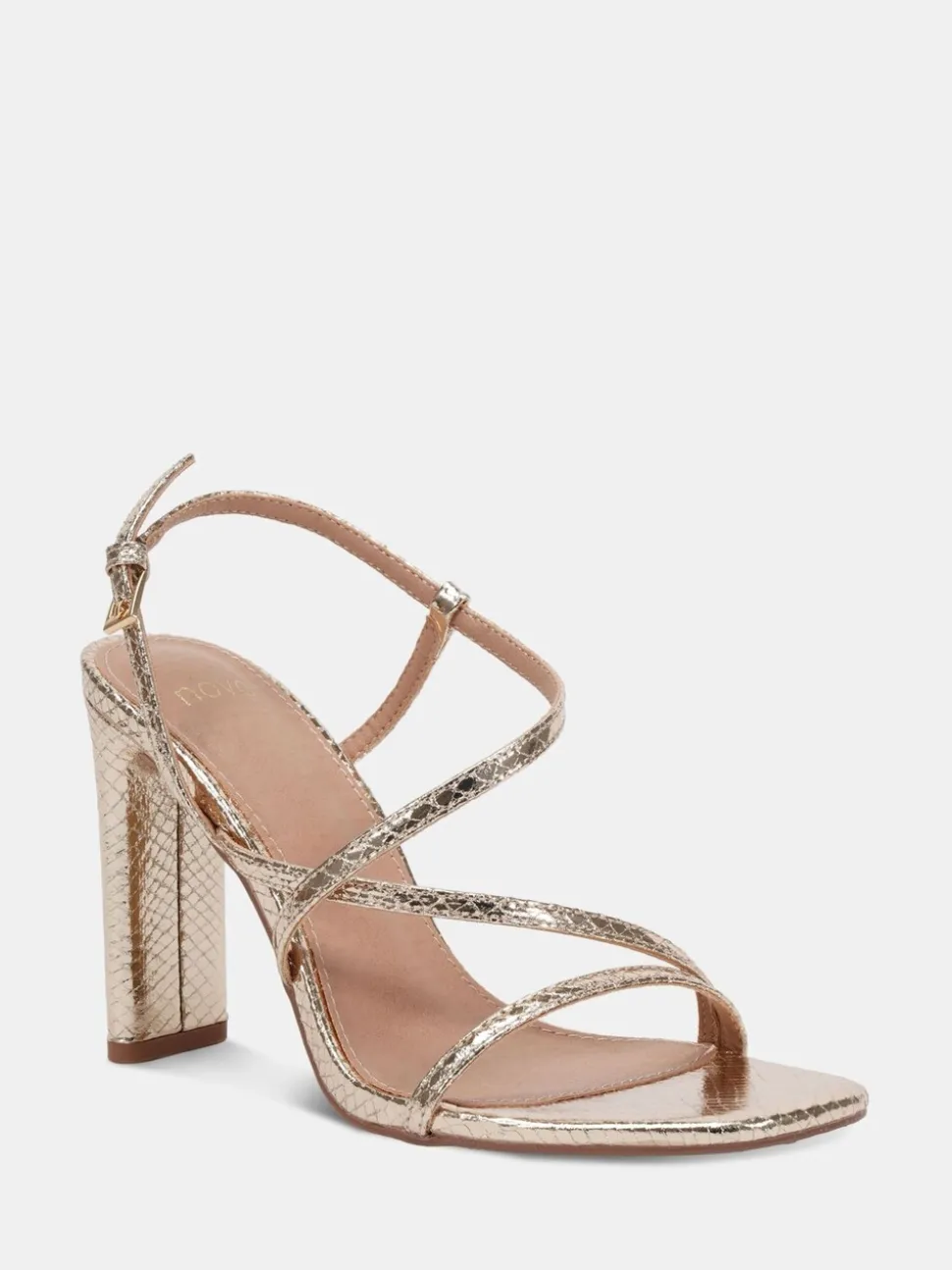Goud - Novo MONDRIAN Strappy Heeled Sandals