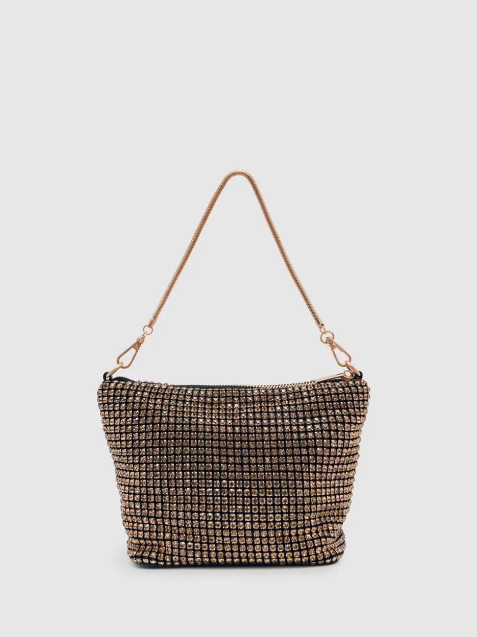 Goud - Reiss Leah Crystal Bracelet Pouch Bag