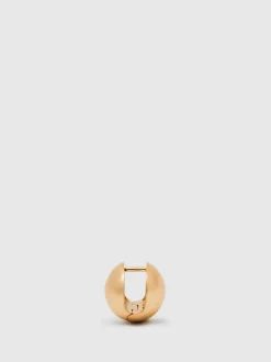 Goud - Reiss Pollie Polished Ball Huggie Earrings