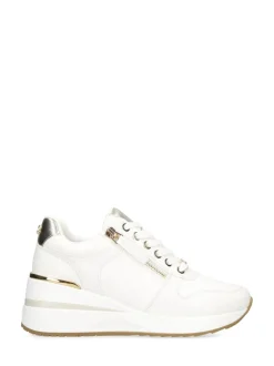 Goud chroom - Carvela hoge sneakers met sleehak