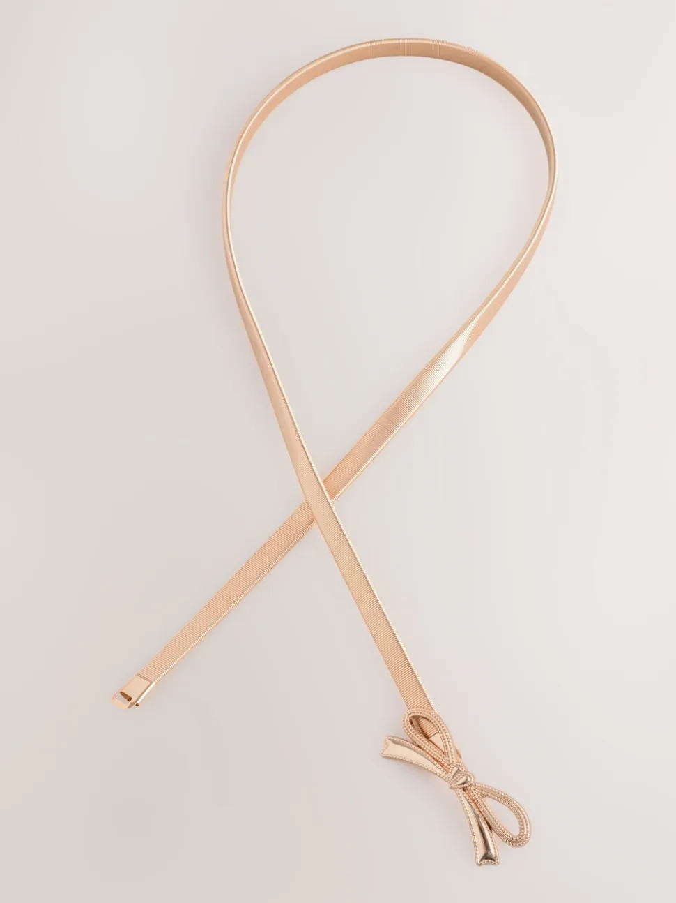 Gouden Strik - Smalle stretchriem