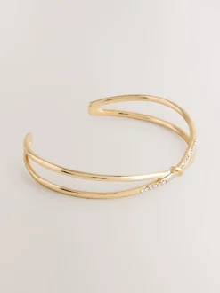 Goudkleurig - Armband met glinsterend detail
