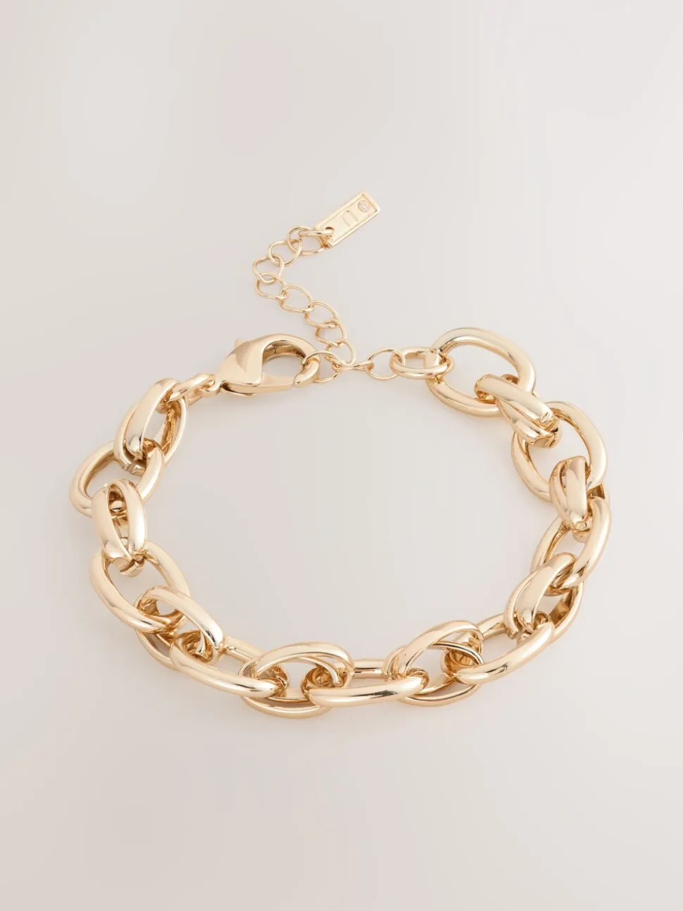 Goudkleurig - Double Link Chunky Chain Bracelet