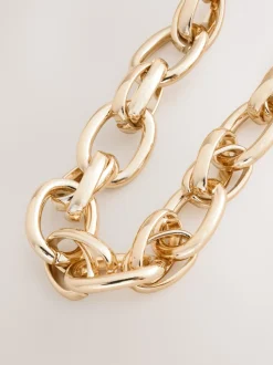 Goudkleurig - Double Link Chunky Chain Bracelet