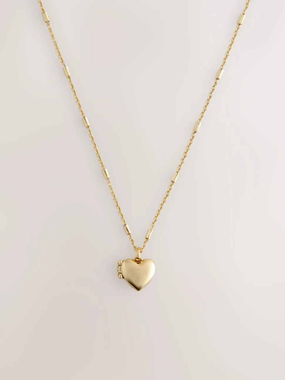 Goudkleurig - Heart Locket Necklace