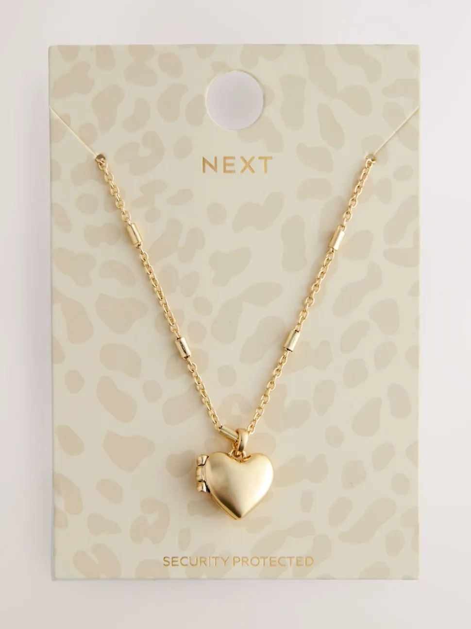 Goudkleurig - Heart Locket Necklace