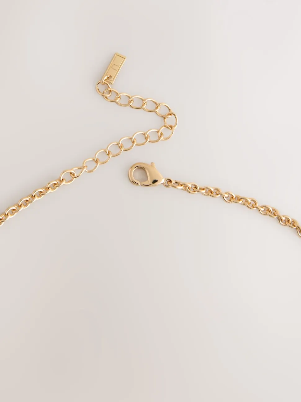 Goudkleurig - Lange schakelketting