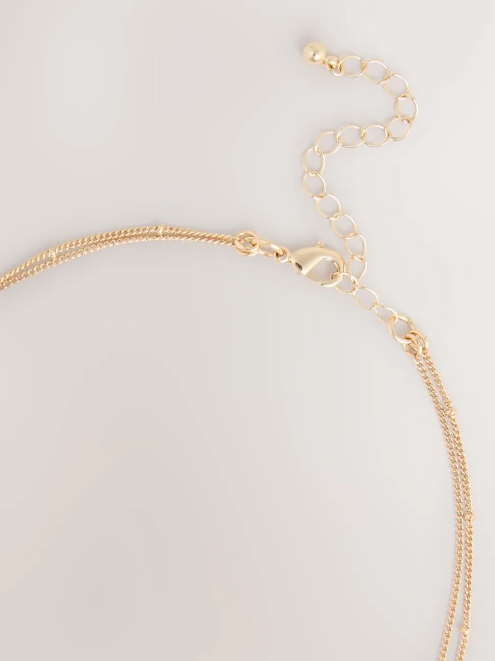 Goudkleurig - Layered Stone Necklace