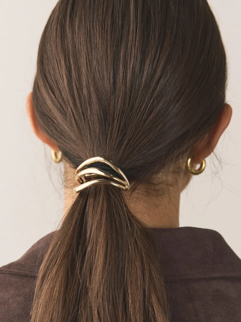 Goudkleurig - Metal Hair Bobble