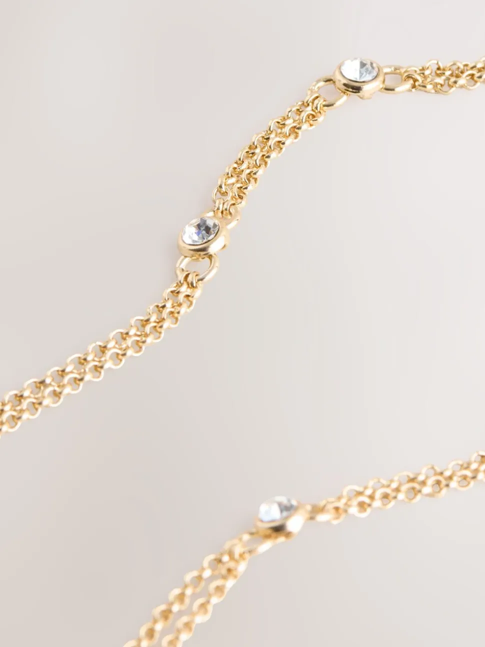 Goudkleurig - Oorbellen met glitterdetail