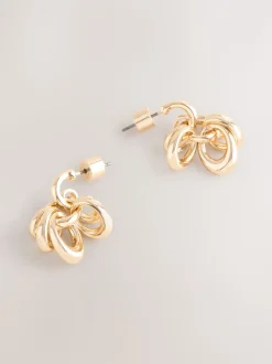 Goudkleurig - Stacked Hoop Earrings