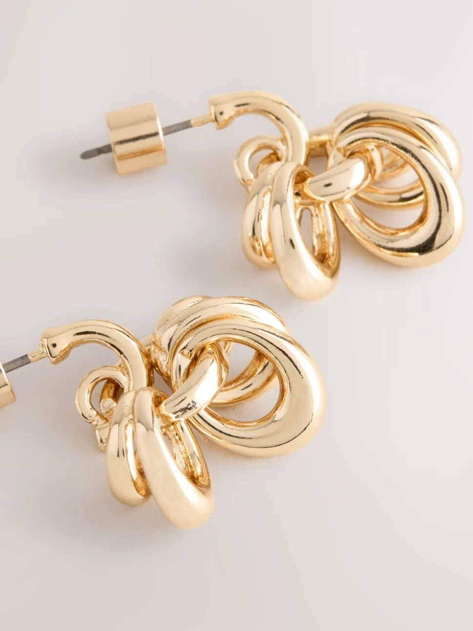 Goudkleurig - Stacked Hoop Earrings