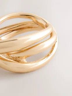 Goudkleurig - Stacked Ring