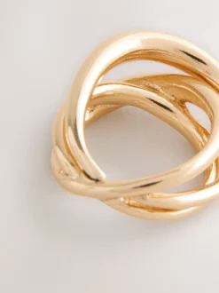 Goudkleurig - Stacked Ring