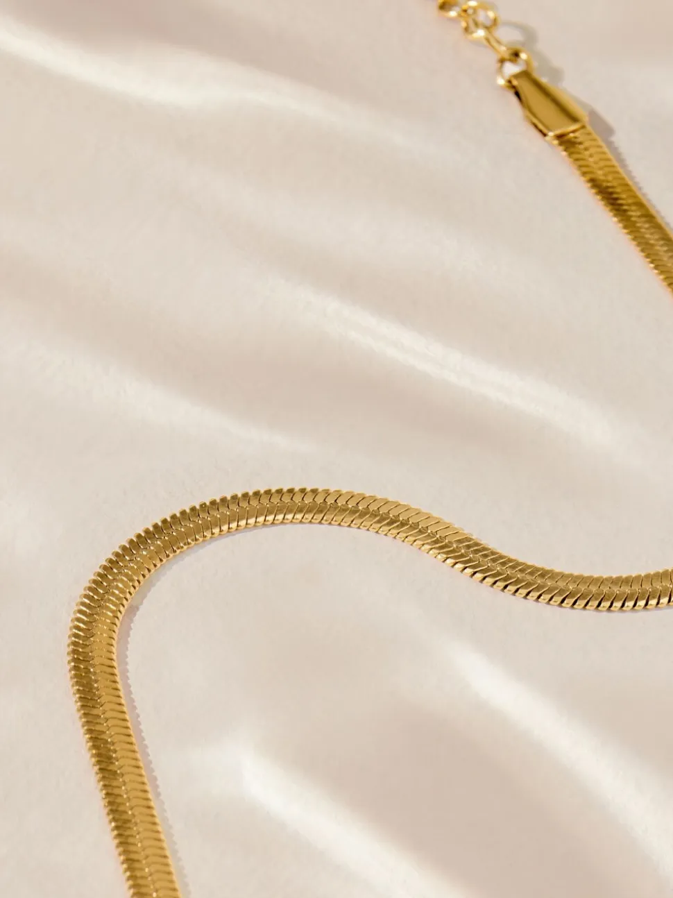 Goudkleurig - Stainless Steel Snake Chain Bracelet