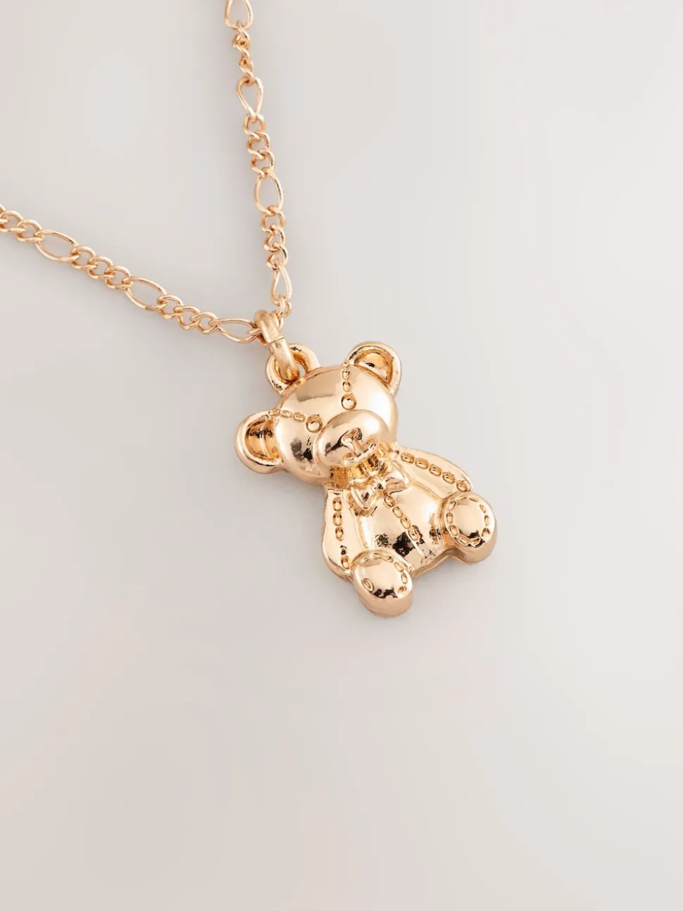 Goudkleurig - Teddy Bear Necklace