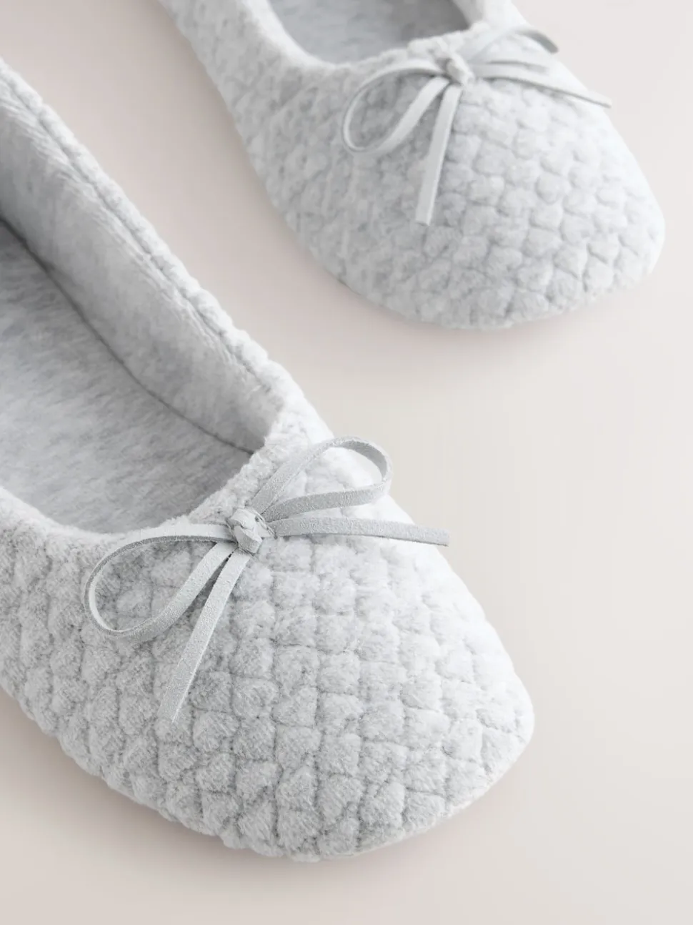 Grijs - Ballerina Heart Slippers