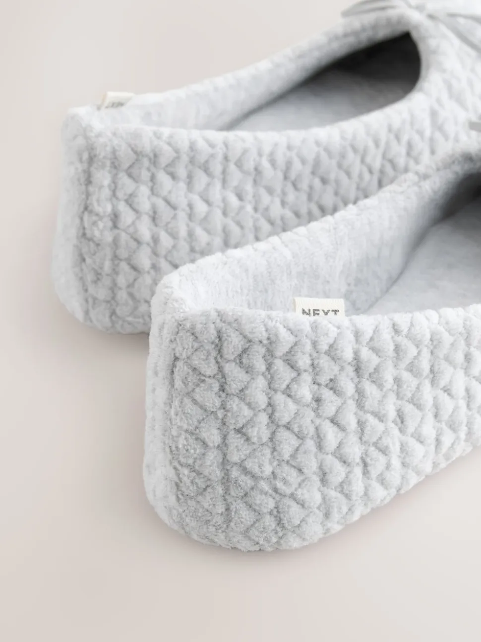 Grijs - Ballerina Heart Slippers