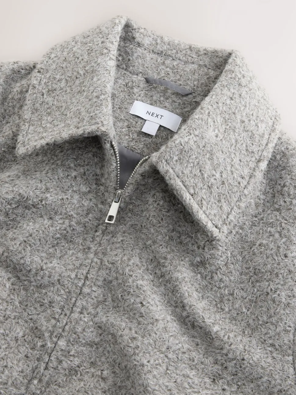 Grijs - Coatigan Bomber Jacket