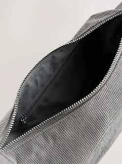 Grijs - Cord Effect Sling Bag