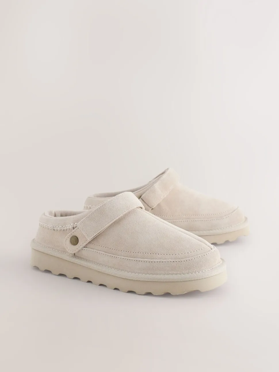 Grijs - Forever Comfort® Chunky Sole Footbed Clogs